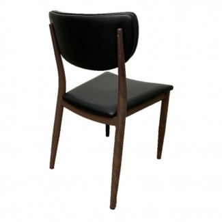 Desi Mid Century Modern Restaurant Lounge Upholstered Dining Side Chair Back